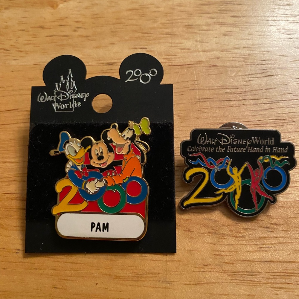 Year 2000 pins.